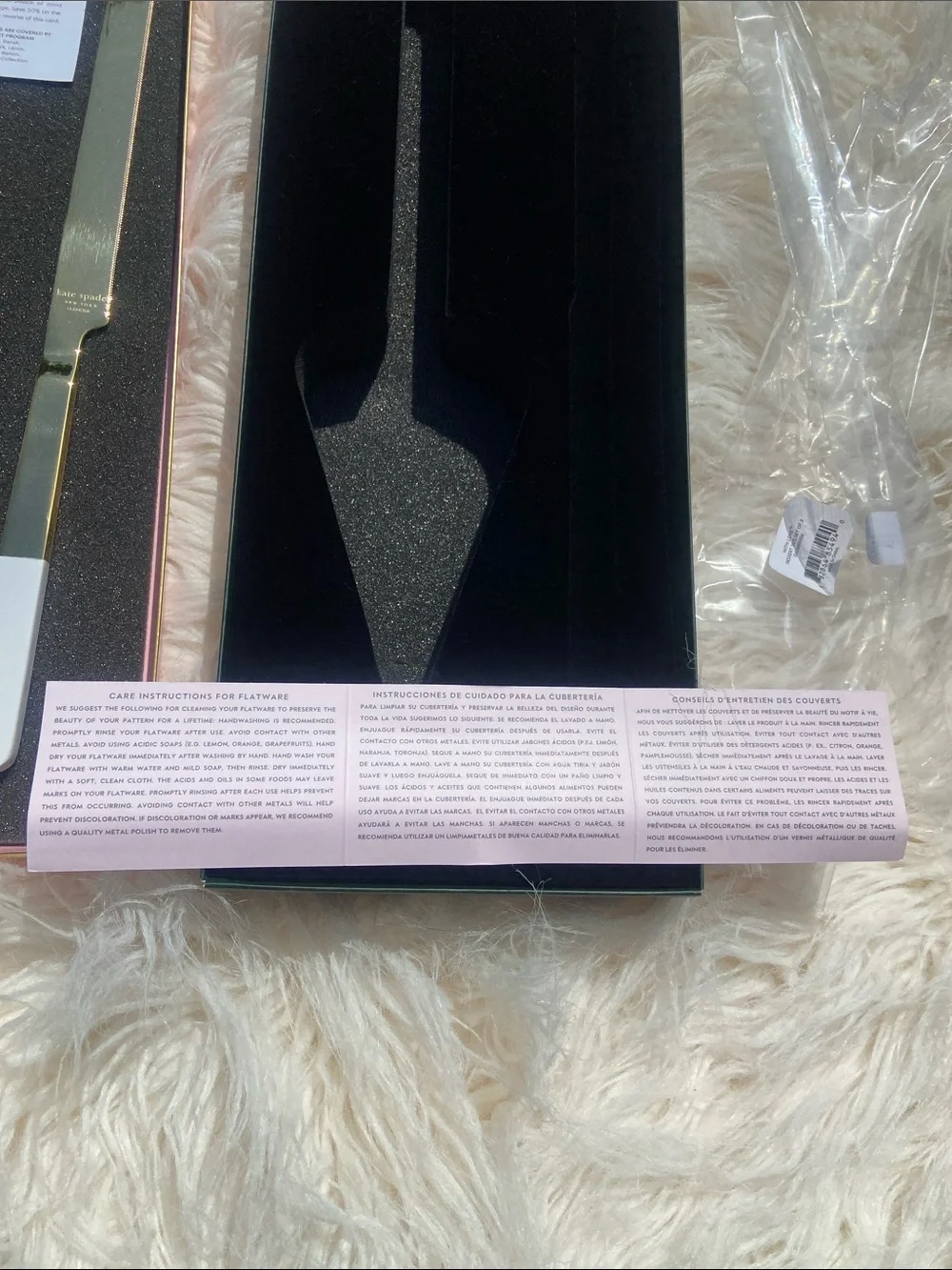 Kate Spade Lennox Dessert Cake Serving Set